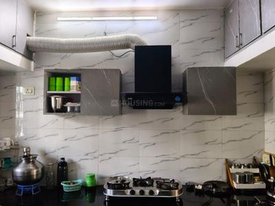 Kitchen Image of 1500 Sq.ft 3 BHK Apartment / Flat for sale in Gurukul Ahmedabad for Rs. 15000000