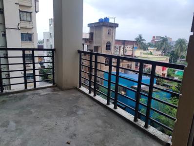 Balcony Image of 1027 Sq.ft 2 BHK Apartment / Flat for sale in Eden Sky Terrace, Nayabad Kolkata for Rs. 7500000