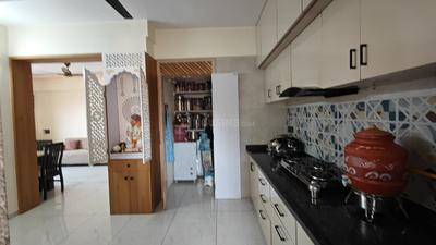Kitchen Image of 1100 Sq.ft 3 BHK Apartment / Flat for sale in Polaris Elina, Randheja Gandhinagar for Rs. 7000000
