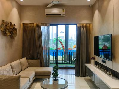 Living Room Image of 800 Sq.ft 2 BHK Apartment / Flat for sale in Venus Skky City, Dombivli East Thane for Rs. 6100000
