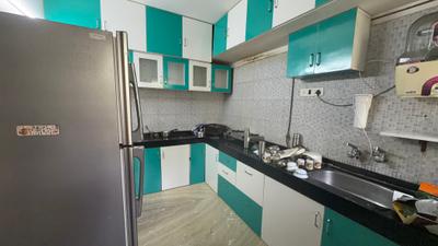 Kitchen Image of 1650 Sq.ft 3 BHK Apartment / Flat for rent in Siddhesh Optimus, Viman Nagar Pune for Rs. 64000