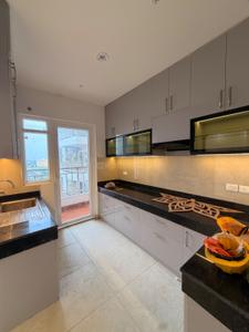 Kitchen Image of 1800 Sq.ft 3 BHK Apartment / Flat for rent in Rishita Mulberry Heights, Sushant Golf City Lucknow for Rs. 42000