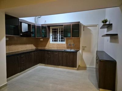 Kitchen Image of 1500 Sq.ft 3 BHK Apartment / Flat for rent in DSR Green Vista, Whitefield Bengaluru for Rs. 55000
