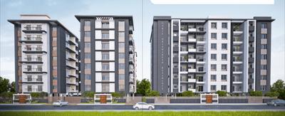 Image of 1360 Sq.ft 3 BHK Apartment / Flat for sale in KT Nagar, Nagpur for Rs. 4750000