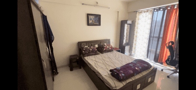 Bedroom Image of 1200 Sq.ft 2 BHK Apartment / Flat for rent in Pristine Prolife, Wakad Pune for Rs. 30000
