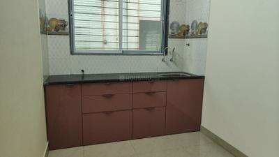 Kitchen Image of 995 Sq.ft 2 BHK Apartment / Flat for sale in Sai Shrushti Shiv Sarovar Heritage, Shilphata Thane for Rs. 5900000