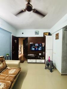 Living Room Image of 650 Sq.ft 1 BHK Apartment / Flat for rent in Agarwal Sanskruti Darshan, Kasarwadi Pune for Rs. 20000