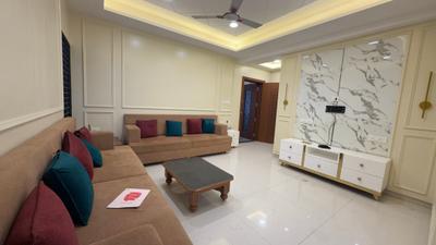 Living Room Image of 2840 Sq.ft 4 BHK Apartment / Flat for rent in Sakar Elite Apex, Mahalakshmi Nagar Indore for Rs. 60000