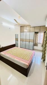Bedroom Image of 800 Sq.ft 1 BHK Apartment / Flat for rent in Madhapur Hyderabad for Rs. 32000