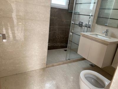 Bathroom Image of 2500 Sq.ft 4 BHK Builder Floor for rent in Shanti Niketan New Delhi for Rs. 450000