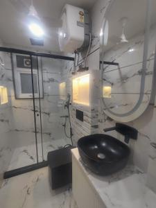 Bathroom Image of 1800 Sq.ft 3 BHK Builder Floor for sale in Kalkaji New Delhi for Rs. 47500000