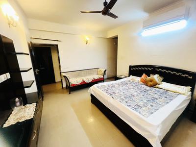 Bedroom Image of 1790 Sq.ft 3 BHK Apartment / Flat for rent in Hollywood Heights, Nabha Zirakpur for Rs. 30000