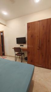 Bedroom Image of 1500 Sq.ft 1 RK Apartment / Flat for rent in Vijay Nagar Indore for Rs. 18000