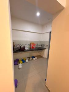 Kitchen Image of 600 Sq.ft 1 BHK Apartment / Flat for rent in Mahindra Happinest Tathawade, Tathawade Pune for Rs. 23000