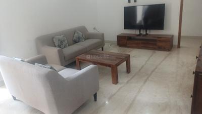 Living Room Image of 1450 Sq.ft 3 BHK Apartment / Flat for rent in Marvel Brisa, Baner Pune for Rs. 74000