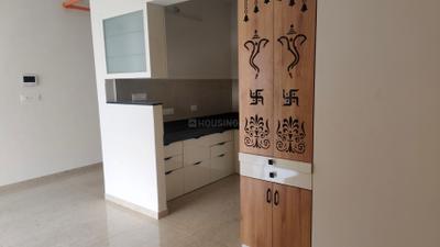 Kitchen Image of 1010 Sq.ft 3 BHK Apartment / Flat for rent in VJ Yashwin Enchante, Wagholi Pune for Rs. 40000