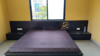 Bedroom Image of 1500 Sq.ft 3 BHK Apartment / Flat for rent in Anandvalli Nashik for Rs. 35000