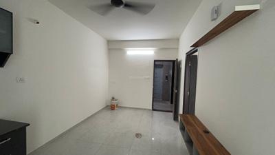 Living Room Image of 700 Sq.ft 1 BHK Apartment / Flat for rent in Whitefield Bengaluru for Rs. 28500