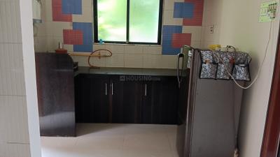 Kitchen Image of 780 Sq.ft 1 BHK Apartment / Flat for rent in Palanpur Surat for Rs. 15000