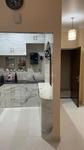 Kitchen Image of 869 Sq.ft 2.5 BHK Apartment / Flat for rent in Eternis, Madhyamgram Kolkata for Rs. 30000