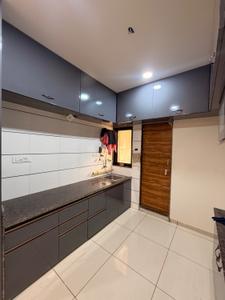 Kitchen Image of 630 Sq.ft 2 BHK Apartment / Flat for rent in Dharti Panchvati Elegance, Vatva Ahmedabad for Rs. 17500