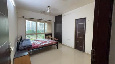Bedroom Image of 978 Sq.ft 2 BHK Apartment / Flat for rent in Nahar Jonquille and Jamaica, Powai Mumbai for Rs. 75000