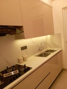 Kitchen Image of 2000 Sq.ft 3 BHK Apartment / Flat for sale in NKV Golden Avenue, Sector 35 Sohna for Rs. 16000000