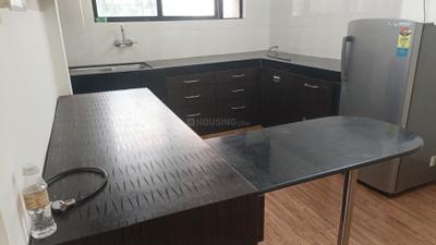 Kitchen Image of 650 Sq.ft 1 BHK Apartment / Flat for rent in Kothrud Pune for Rs. 30000