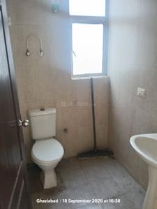 Bathroom Image of 585 Sq.ft 1 BHK Apartment / Flat for rent in Aditya Urban Homes Phase 1A, Bamheta Village Ghaziabad for Rs. 10000