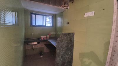 Kitchen Image of 800 Sq.ft 1.5 BHK Apartment / Flat for rent in Airoli Navi Mumbai for Rs. 24000