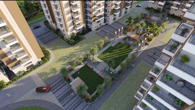 Image of 1800 Sq.ft 3 BHK Apartment / Flat for sale in Madhapur, Hyderabad for Rs. 9540000
