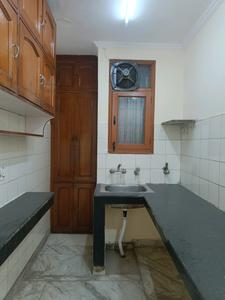 Kitchen Image of 900 Sq.ft 2 BHK Builder Floor for sale in Malviya Nagar New Delhi for Rs. 13500000