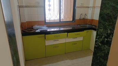Kitchen Image of 510 Sq.ft 1 BHK Apartment / Flat for rent in Lodha Paradise, Thane West Thane for Rs. 25000