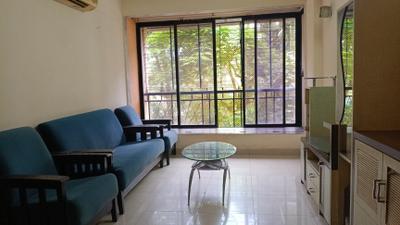 Living Room Image of 816 Sq.ft 2 BHK Apartment / Flat for rent in Evershine Millennium Paradise, Kandivali East Mumbai for Rs. 55000