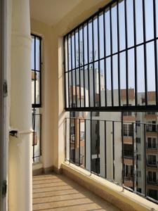 Bedroom Two Image of 1045 Sq.ft 3 BHK Apartment / Flat for rent in Amrapali Dream Valley 2, Noida Extension Greater Noida for Rs. 21400