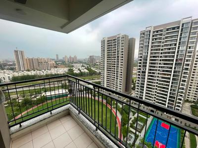 Balcony Image of 1700 Sq.ft 3 BHK Apartment / Flat for rent in Sobha City, Sector 108 Gurgaon for Rs. 70000