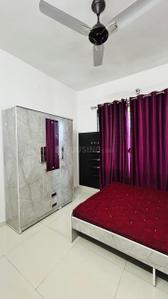 Bedroom Image of 1100 Sq.ft 2 BHK Apartment / Flat for rent in Vaishnavi Sahil Vighnesh Residency, Wakad Pune for Rs. 38000