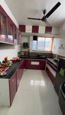 Kitchen Image of 1050 Sq.ft 2 BHK Apartment / Flat for rent in Anant Sinhgad Planet B Wing, Narhe Pune for Rs. 19000