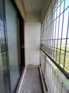 Balcony Image of 525 Sq.ft 1 BHK Apartment / Flat for rent in Thane West Thane for Rs. 14000