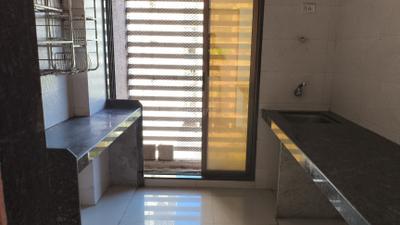 Kitchen Image of 640 Sq.ft 1 BHK Apartment / Flat for sale in Raj Shree Shashwat, Virar West Virar for Rs. 3500000