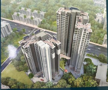 Image of 650 Sq.ft 1 BHK Apartment / Flat for sale in Sai Shrushti Shiv Sarovar Heritage, Shilphata, Thane for Rs. 3450000