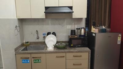 Kitchen Image of 400 Sq.ft 1 BHK Builder Floor for rent in Koramangala Bengaluru for Rs. 50000