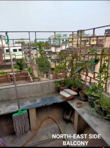 Balcony Image of 976 Sq.ft 3 BHK Apartment / Flat for sale in Sodepur Kolkata for Rs. 2500000