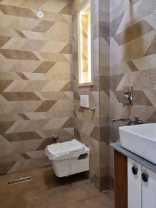 Common Bathroom Image of 1000 Sq.ft 3 BHK Apartment / Flat for sale in G3 Builders Floor by G3 Buildtech, Najafgarh New Delhi for Rs. 8500000