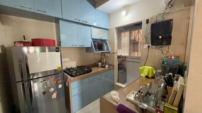 Kitchen Image of 708 Sq.ft 2 BHK Apartment / Flat for sale in Dosti West County Oak, Thane West Thane for Rs. 10000000