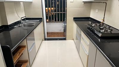 Kitchen Image of 1090 Sq.ft 2 BHK Apartment / Flat for rent in Lokhandwala Octacrest, Kandivali East Mumbai for Rs. 79000