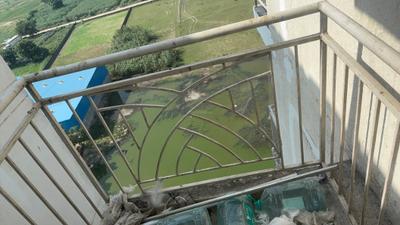 Balcony Image of 584 Sq.ft 1 BHK Apartment / Flat for rent in Aditya Urban Homes Phase 1A, Bamheta Village Ghaziabad for Rs. 9500