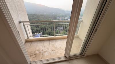 Balcony Image of 1100 Sq.ft 2 BHK Apartment / Flat for rent in Godrej Emerald, Thane West Thane for Rs. 30000