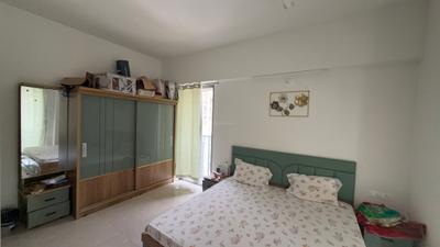 Bedroom Image of 1700 Sq.ft 3 BHK Apartment / Flat for rent in Altezza, Sargasan Gandhinagar for Rs. 45000