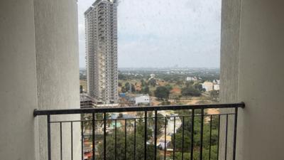Balcony Image of 1754 Sq.ft 3 BHK Apartment / Flat for rent in Sobha Manhattan Towers Town Park Phase 1 W 4 And 5, Jigala Bengaluru for Rs. 50000